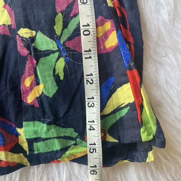 Anthropologie Edme & Esyllte Tube Top Sz XS 0 Butterfly/Bird Colorful Summer Fun - Picture 8 of 8